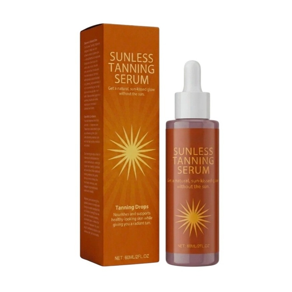 Fermeluxe Sunless Tanning Serum Drops‎ 60ml 2oz Natural Sun-Kissed Glow NEW